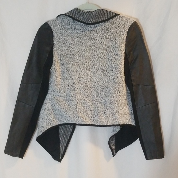 CoffeeShop Open Front Knit Cardigan Small - Picture 2 of 8